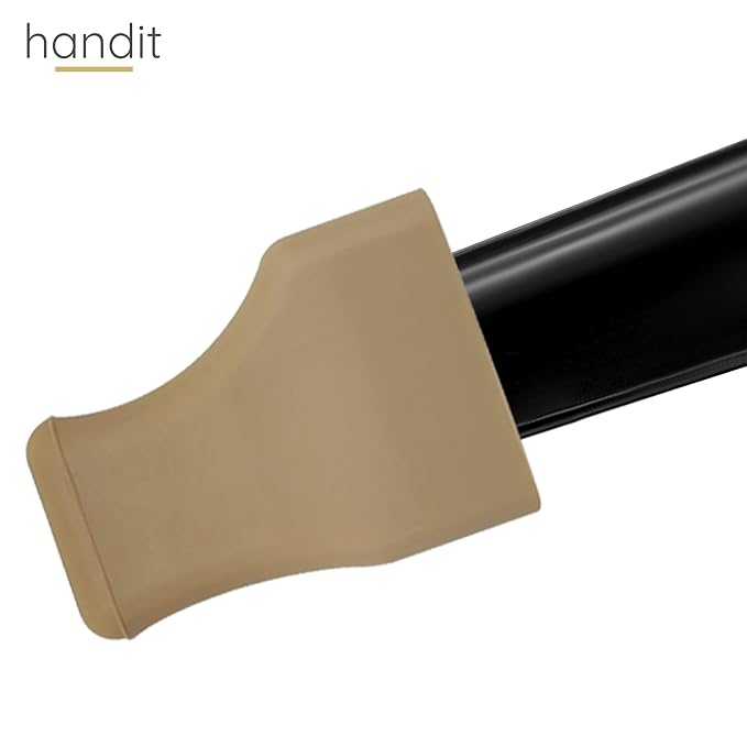 Handit - Coffee Syrup Pump Covers | Caramel Color Rubber Silicone | Keep Syrups Preserved and Clean, Keep Counters, Bottles Clean | Fits Pumps for Torani, DaVinci, Skinny, Monin | 10-Pack