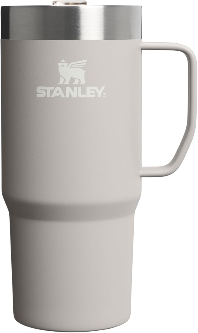 STANLEY The Everyday Suburban Mug | 16 oz | Drink Through Lid | Cup for Coffee, Tea and Drinks | Insulated Stainless Steel Coffee Mug | BPA-Free | Ash by Unknown