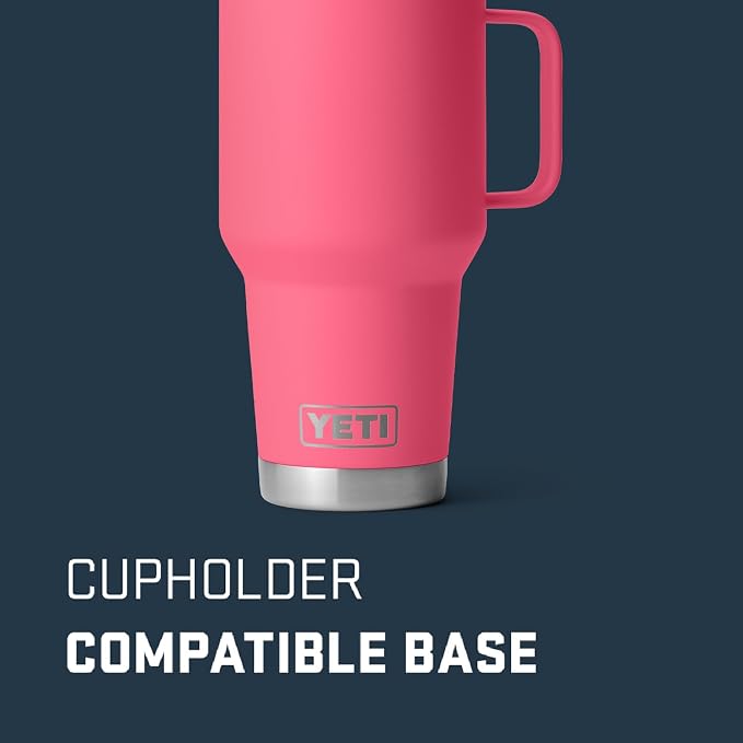 YETI Rambler 30 oz Travel Mug, Stainless Steel, Vacuum Insulated with Stronghold Lid - Image 3
