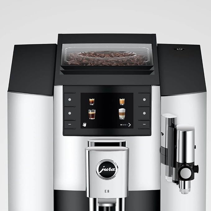 Jura 1564699 E8 Automatic Coffee Machine - Chrome - Certified Factory Refurbished | Chrome, Factory - Image 5