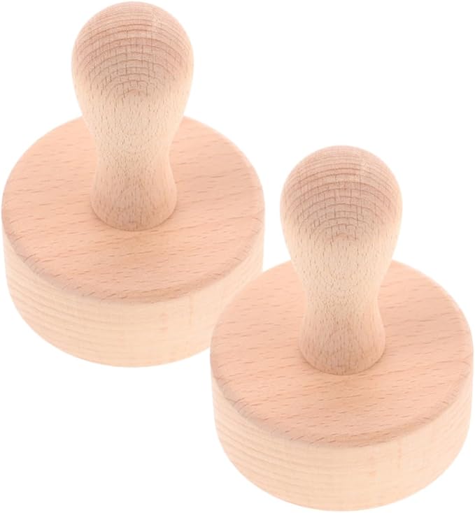 Wooden Tart Pan for Easy Demolding 2pcs with Removable Bottom round Mini Egg Tart Mold Baking Tool Beige Baking Tamper for Home and DIY Cake Pastry for Pies and Quiches by DIYEAH