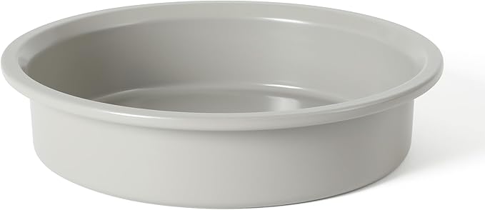 Calphalon Legacy 8 Inch Round Cake Pan, PFA Free Nonstick Bread Pan Bakeware, Heavy Gauge Steel Baking Dish for Even Heating, Oven Safe Round Baking Pan for Cakes, Brownies, Bread by Unknown