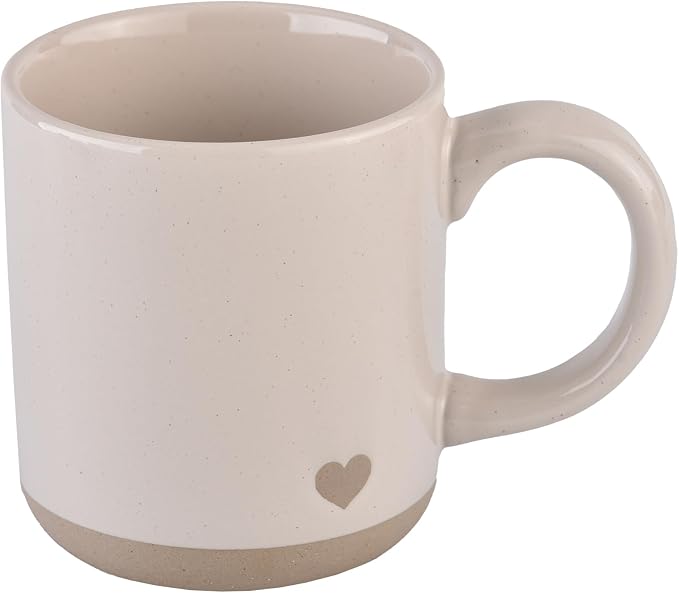 Sweet Water Decor Heart Stoneware Coffee Mugs - 14Oz Cute Coffee Mugs for Hot and Cold Drinks - Dishwasher and Microwave Safe - Gift for Special Someone - Ideal for Espresso & Tea Lovers - Image 7