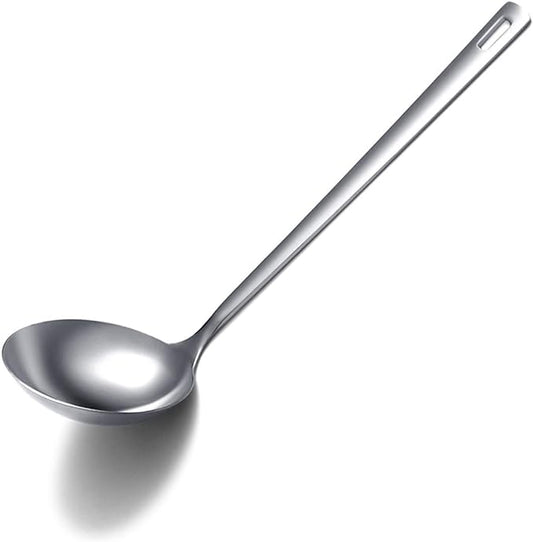Stainless Steel Ladle, Berglander Soup Ladle, Cooking Ladle, Kitchen Ladle, Metal Soup Spoon For Cooking Non-Stick And Heat Resistant, Dishwasher Safe, Easy to Clean by Berglander
