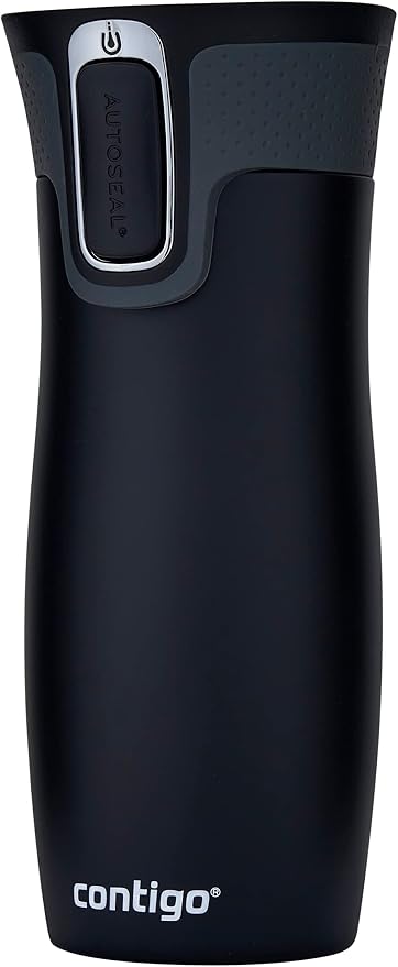 Contigo West Loop Autoseal Travel Mug, Stainless Steel Thermal Mug, Vacuum Flask, Leakproof Tumbler, Coffee Mug with BPA-Free Easy-Clean Lid - Image 2