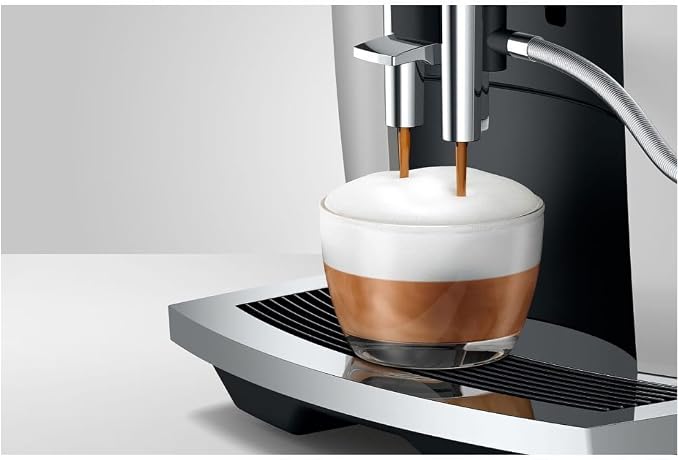 Jura E6 Platinum 15465 | Hot water on demand, A professional aroma grinder Comes in a finish - Image 6
