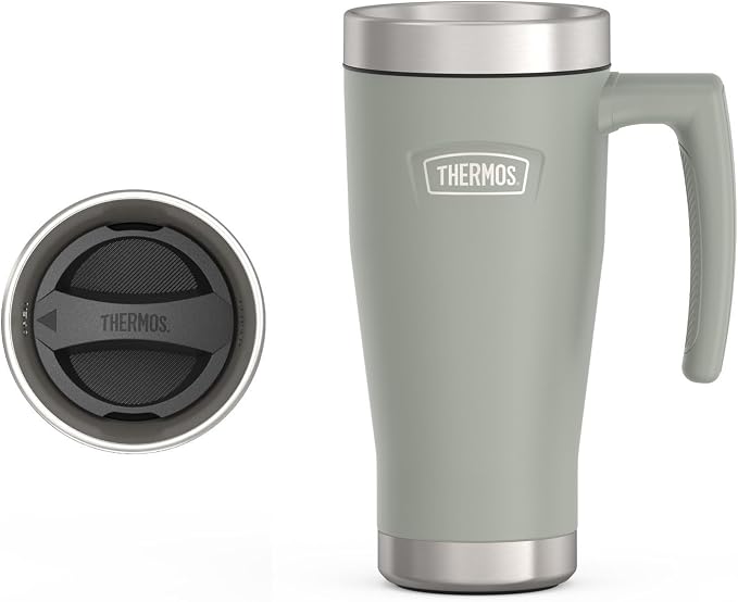 THERMOS ICON SERIES, Stainless Steel Mug, River Rock, 16 oz - Image 2