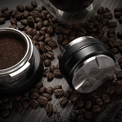 MATOW 58mm Coffee Distributor and Tamper, Dual Head Coffee Leveler Fits for Portafilter, Increased Adjustable Depth- Professional Espresso Hand Tampers
