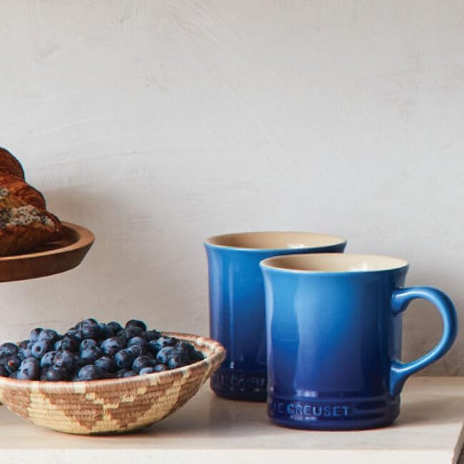 Le Creuset Stoneware Vancouver Mug, 14 oz., Peche - Image 6