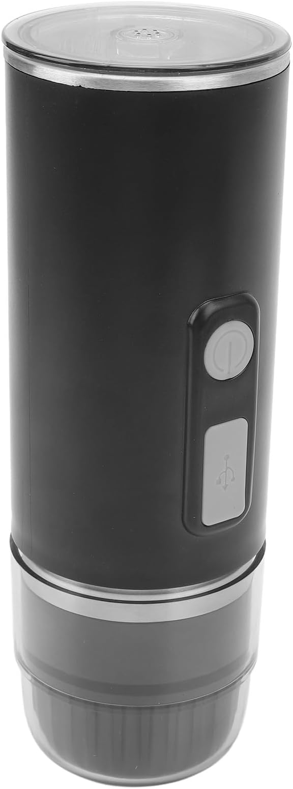 Semme Portable Coffee Maker Rechargeable Electric Coffee Machine for Camping Travel Office 2 in Compatible with Ground Capsules 110ml 800mAh Battery Lightweight - Image 4