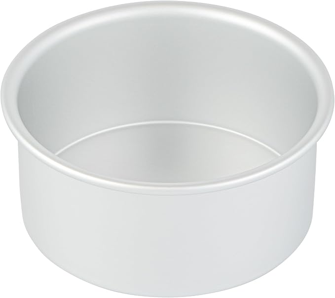 Restaurantware-Met Lux 6 x 3 Inch Straight-Sided Baking Tins, 12 Round Cake Pans - Oven-Ready, Freezable, Anodized Aluminum Round Baking Pans, Greaseproof, For Layer Birthday Cakes - Image 11