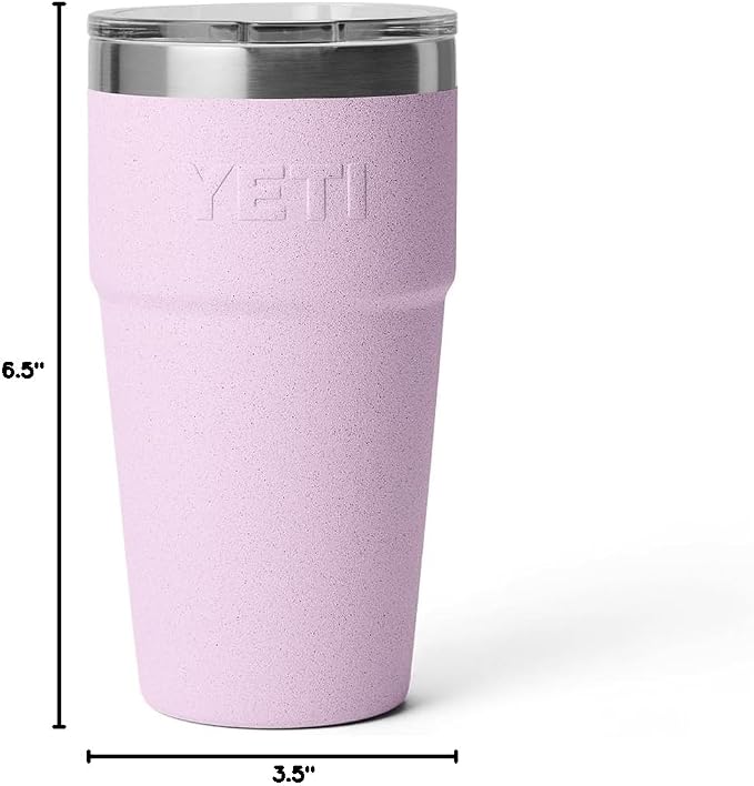 YETI Rambler 20 oz Stackable Tumbler, Stainless Steel, Vacuum Insulated with MagSlider Lid - Image 10