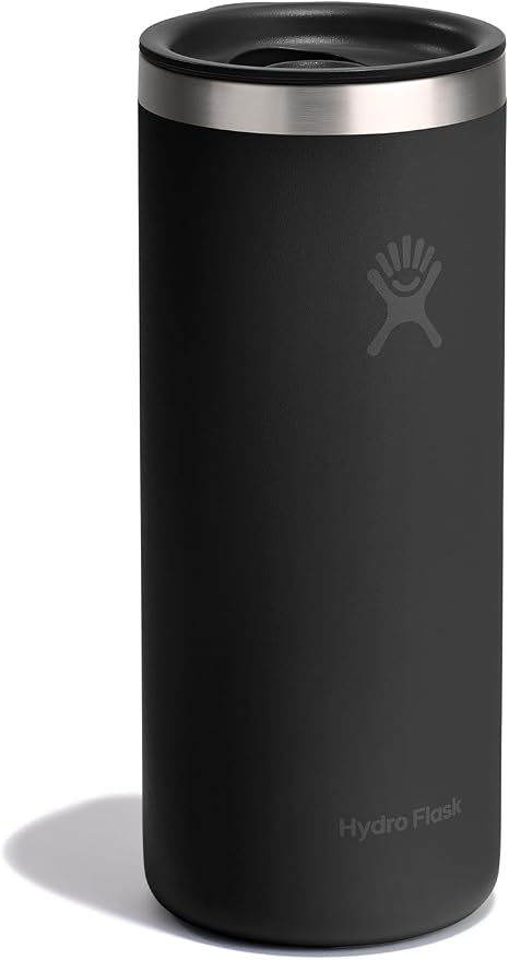 Hydro Flask Travel Coffee Cup – Insulated Stainless Steel, Non-Spill, Leak Resistant to-Go Tumbler 20 Oz Black - Image 2