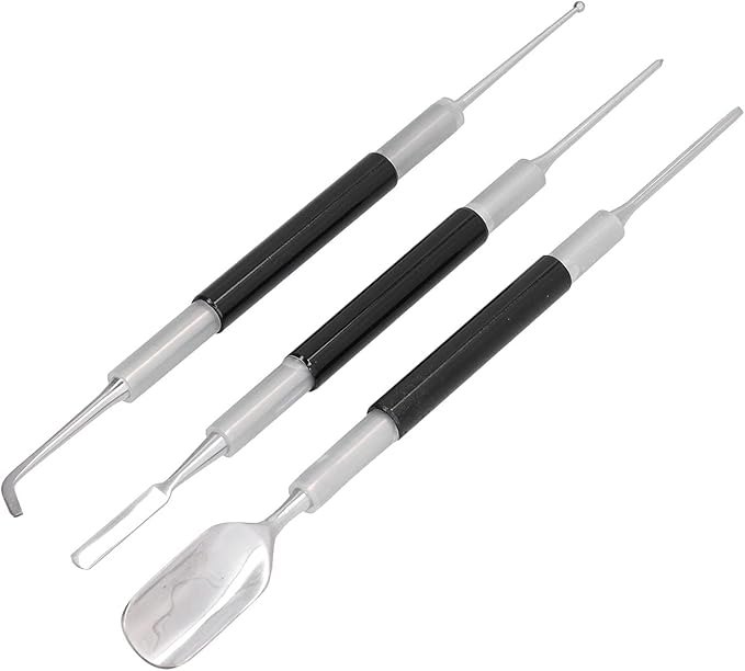 Pissente Coffee Latte Needle, Stainless Steel Latte Art Pen Set with 3 Unique Functions for Home Baristas, Precision for Fine Art Designs