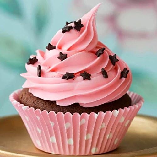 500 Packs Random Colorful Premium Greaseproof Cupcake Liners No Muffin Pan Needed Cupcakes - Image 3