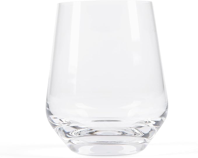 Larder & Vine Crystalline Glassware Tumbler Set, Artisan Drinkware for Cocktails, Water, Whiskey or Spirits, Handmade in Poland (Classic Short) - Image 2