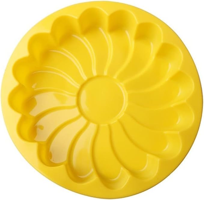 KICHOUSE Thickened Large Silicone Cake Mold Versatile Baking for Birthday Cakes and More Flexible Non-stick Design Random Color Oven and Microwave Safe - Image 2