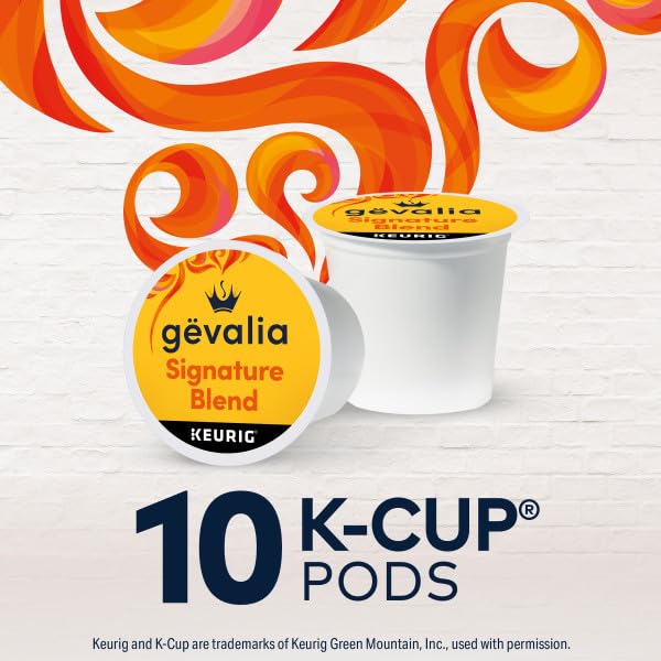 Gevalia Signature Blend Mild Roast K-Cup® Coffee Pods, 10 CT (Pack of 6)