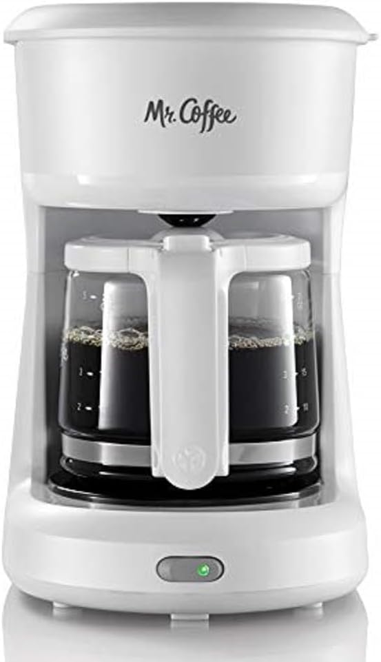 Mr. Coffee 2134286 ® 5-Cup Mini Brew Switch Coffee Maker, White by Unknown