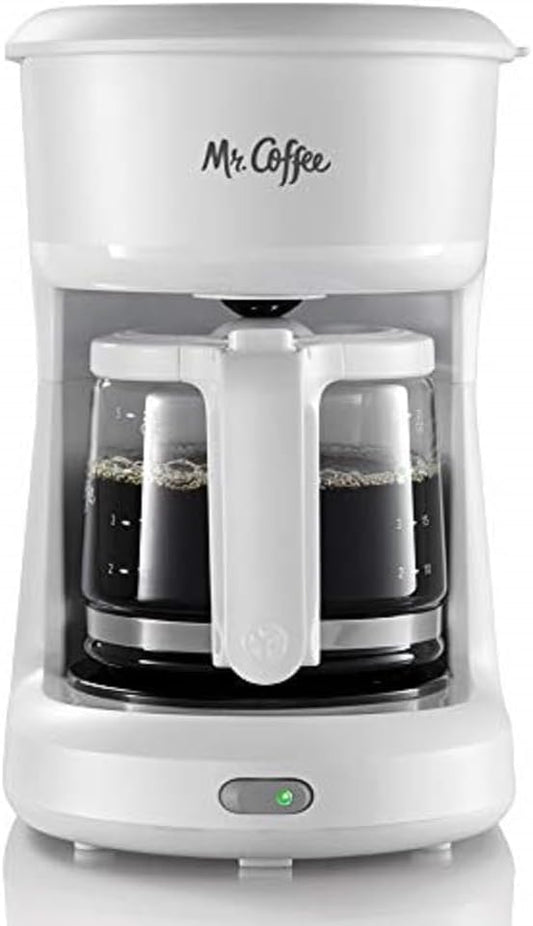 Mr. Coffee 2134286 ® 5-Cup Mini Brew Switch Coffee Maker, White by Unknown