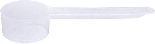 Plastic Measuring Scoop, (13 cc | 1 tablespoon | 1/2 fl oz. | 13mL) Long Handle Spoons for Powders, Granules, Coffee, Pet Food, Baking Supplies, Protein and Other Dry Goods, BPA Free (Set of 1)