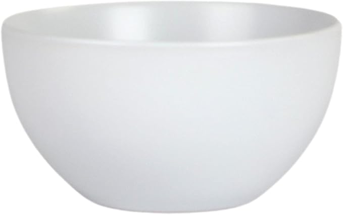 10 Strawberry Street Wazee Matte 5.5"/16oz Cereal Bowl, Set of 6, White - Image 5