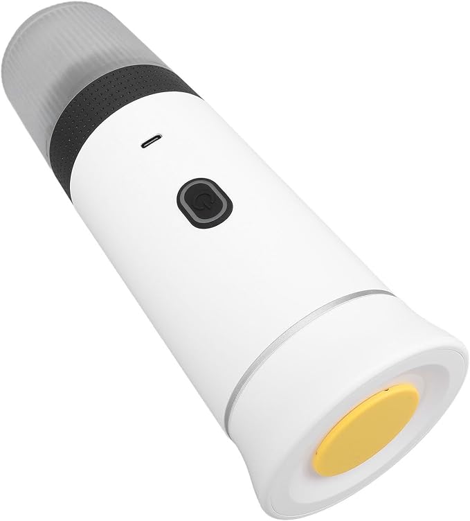 Rengue Portable Electric Coffee Maker 15 Bar Automatic Machine with 2500mAh Battery Compatible Cup Holders for Car Office Travel Camping (White) - Image 3