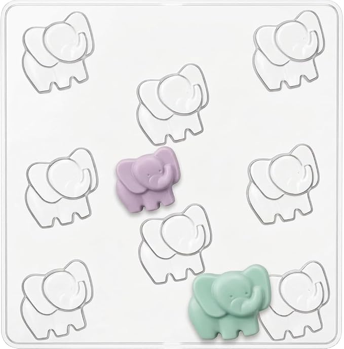 Elephant Chocolate Candy Mold (1334) - Image 4