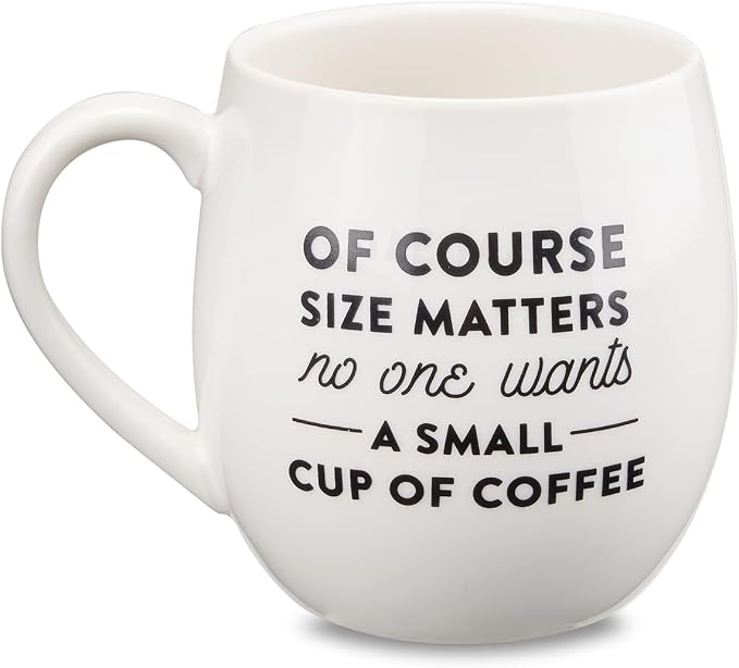 MIECOO Large Ceramic Coffee Mug, 24 Oz Jumbo Coffee Cup for Office and Home | White Big Porcelain Coffee Mug for Latte Milk Tea Cocoa Cereal, Dishwasher and Microwave Safe, Great for Family and Friends - Image 2