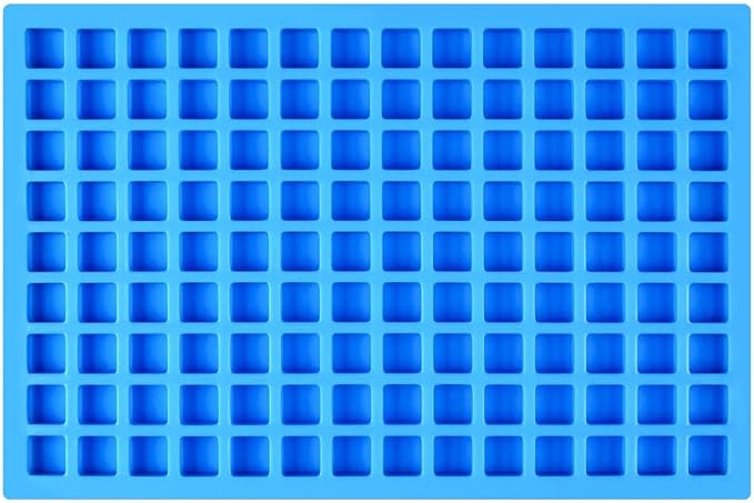 Square Silicone Candy Molds - Mini Silicone Molds for Hard Candy, Chocolate, Gummy, Caramel, Ganache, Ice Cubes (3) - Image 2