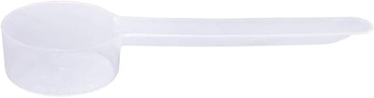 Plastic Measuring Scoop, (13 cc | 1 tablespoon | 1/2 fl oz. | 13mL) Long Handle Spoons for Powders, Granules, Coffee, Pet Food, Baking Supplies, Protein and Other Dry Goods, BPA Free (Set of 100)