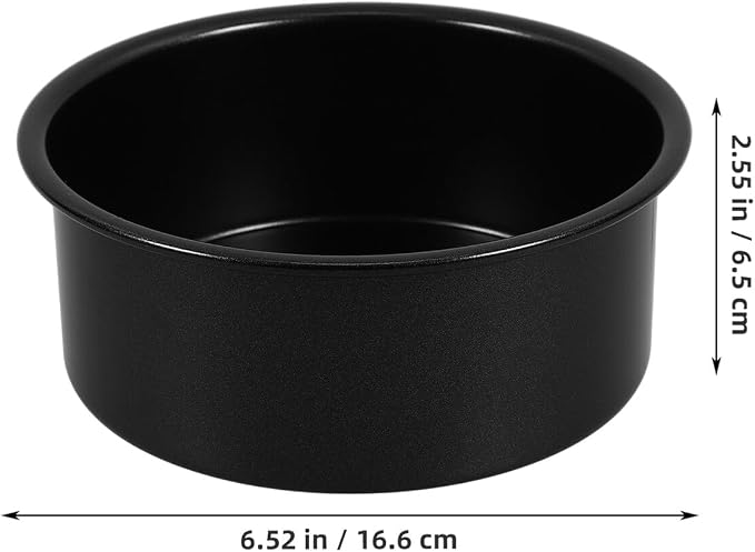 VICASKY Nonstick Detachable round Cake Pan 6-inch Carbon Steel Removable Bottom Baking Mold Oven Use Household Bakeware - Image 2