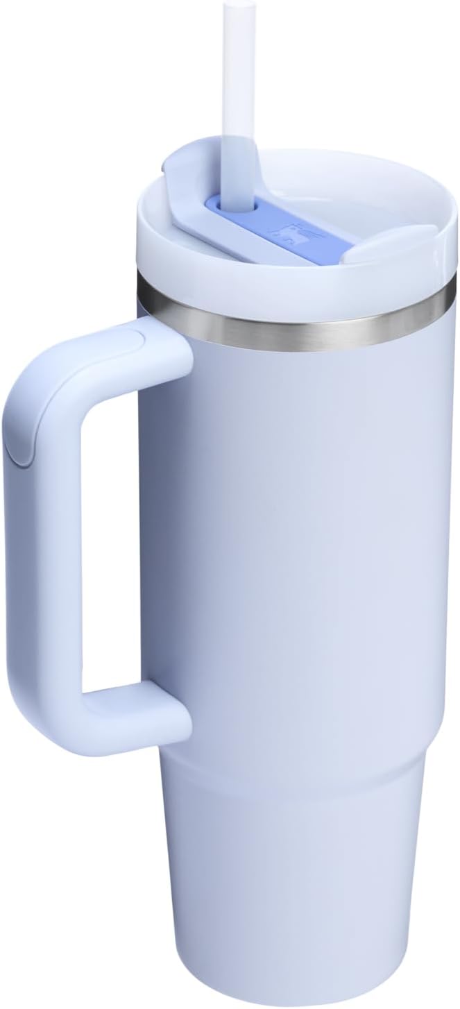 STANLEY Quencher H2.0 Flow State Tumbler, 30 oz, Dew Drop | Handle and Straw | 3-Position Lid | Cup Holder Compatible for Travel | Insulated Stainless Steel Cup | BPA-Free - Image 3