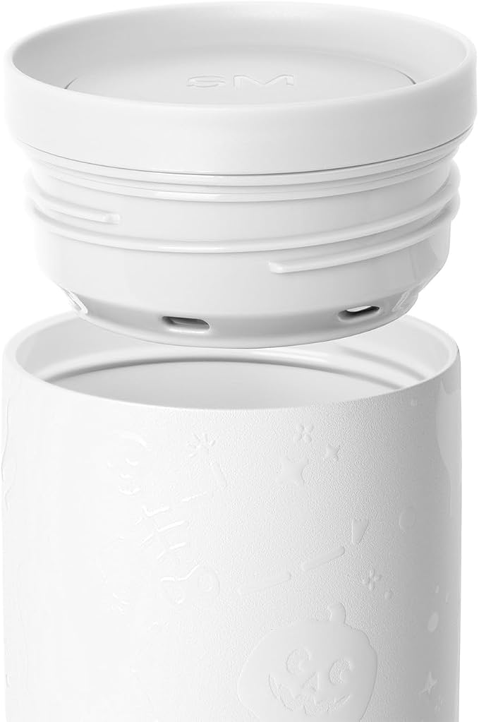 Simple Modern Halloween Travel Coffee Mug 360° Lid | 16oz | Skeletons | Voyager Ceramic-Lined Insulated Stainless Steel Coffee Tumbler, Iced Coffee Cup, Mug with Lid | Fits Cupholder, Spooky Mix - Image 4