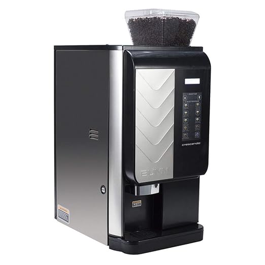 Bunn 44300.0201 Crescendo Bean to Cup Coffee Brewer, Single Cup Brewer, Two 3.3 lb & One 2.2 lb Powder Hoppers, One 2.2 lb Visible Bean Hopper by BUNN