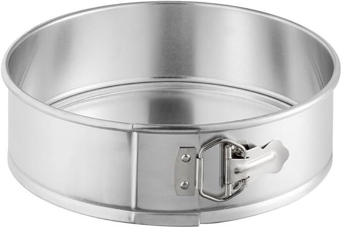 Soro Essentials- 10'' x 3'' Deep Aluminum Round Spring Form Pan- Leak Proof Cheesecake Pan Spring Form Pans with Removable Bottom and Quick Release Latch for Baking Cheesecake Cakes by Soro+Essentials
