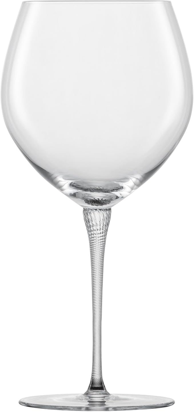 Zwiesel Glas Handmade Highness Crystal Glass, 21 Ounce Burgundy (Set of 2), Clear by Unknown