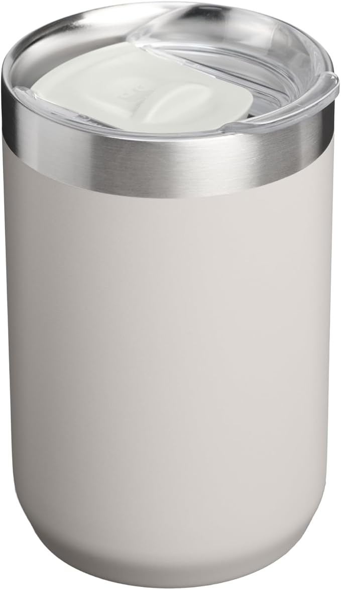 STANLEY Everyday Camp Cup 12 oz | Drink Through Lid | Cup for Coffee, Tea and Drinks | Insulated Stainless Steel | BPA-Free | Ash - Image 3