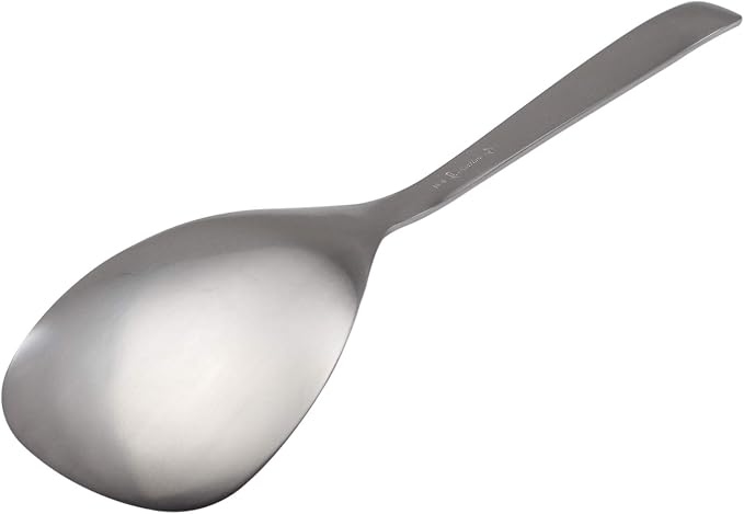Sori Yanagi Simple Form Cutlery for Easy Use, Tsubame Sanjo Stainless Steel Serving Spoon, Brushed Finish, Simple Design Cutlery, Dishwasher Safe, 18-8 Stainless Steel - Image 3