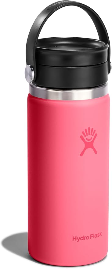 Hydro Flask Flex Sip Coffee Tumbler – Insulated Stainless Steel, Non Spill, Leak Proof Travel Coffee Cup 16 Oz Popstar Pink - Image 2