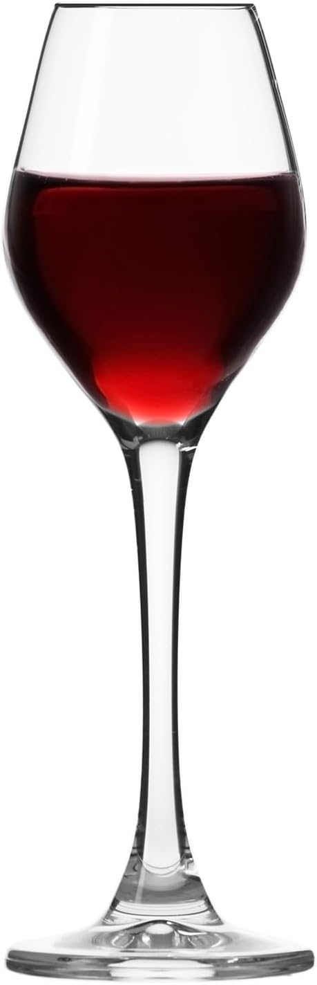 KROSNO Liqueur Glasses Set of 6, 2.0 oz, Splendour Collection | Drinking Glasses, Shot Tequila Grappa Glassware, Lead-Free Crystal, Dishwasher Safe - Image 7