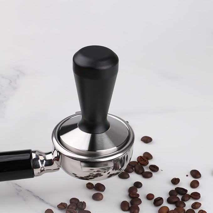 Stainless Steel Coffee Tamper 51mm Barista Espresso Base Coffee Bean Press
