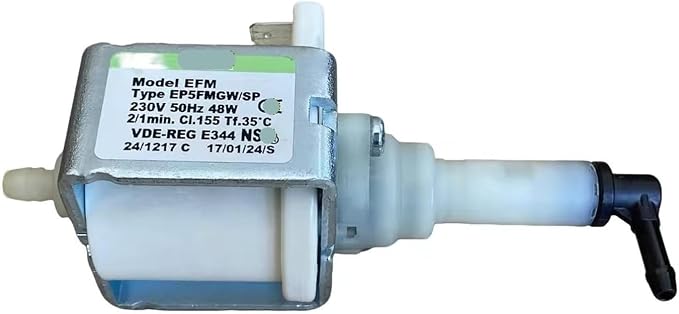 Compatible For Philips, EP1200 EP2200 EP2230 Coffee Machine Water Pump | Compatible for SAECO, EP4300 EP3146 EP3200 EP3221 EP3241 5447 5441 230V 48W EP5FMGW/SP Electromagnetic Pump Replacement by Unknown