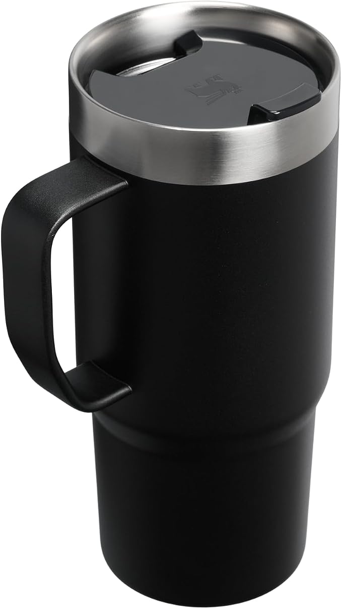 STANLEY The Everyday Suburban Mug | 16 oz | Drink Through Lid | Cup for Coffee, Tea and Drinks | Insulated Stainless Steel Coffee Mug | BPA-Free | Black 2.0 - Image 3