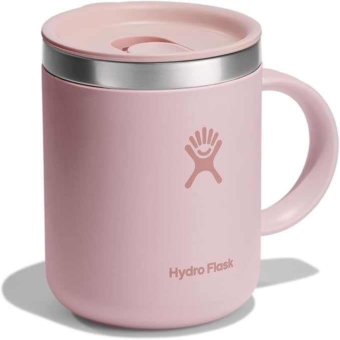 Hydro Flask Coffee Mug – Insulated Stainless Steel, Non Spill, Leak Resistant Travel Mug 12 Oz Trillium Pink - Image 2