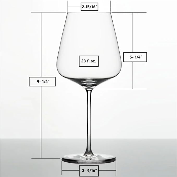 Zalto Bordeaux Glass, Set of 6 | Hand-Blown European Crystal Stemware, For Cabernet Sauvignon & Full-Bodied Red Wines, Austrian Craftsmanship - Image 6