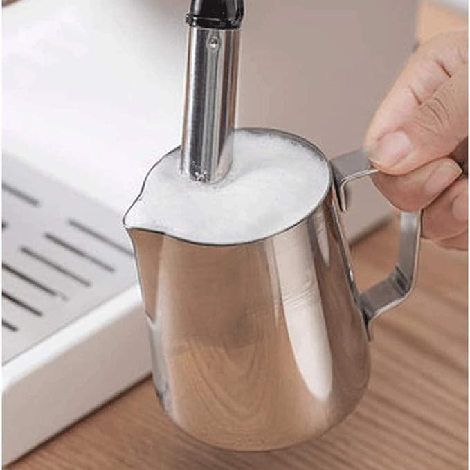 Espresso Machine, Compact Stainless Steel Coffee Maker with Milk Frother Wand for Professional Brewing, Perfect for Home Use, Easy to Clean and Operate - Image 7