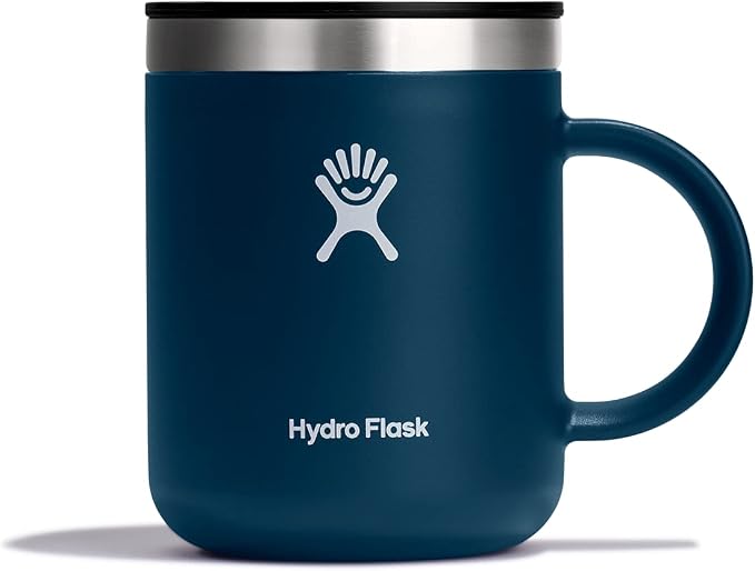 Hydro Flask Coffee Mug – Insulated Stainless Steel, Non Spill, Leak Resistant Travel Mug 12 Oz Indigo Blue by Unknown