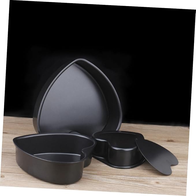 Heart Cake Pan Nonstick Cake Mold Detachable Bottom Baking Tray Oven Microwave Safe for Diy Baking - Image 5