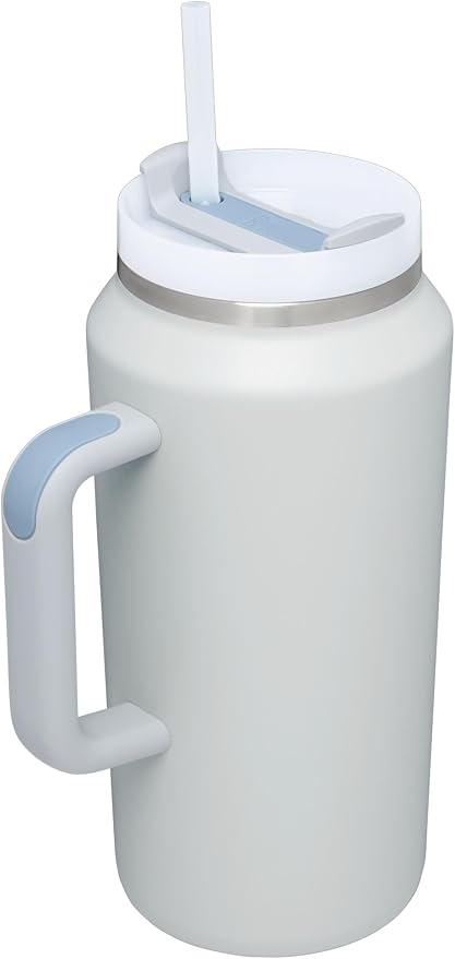 STANLEY Quencher H2.0 Flow State Tumbler, 64 oz, Fog | Handle and Straw | 3-Position Lid | Large Capacity for Travel & Sports| Insulated Stainless Steel Cup | BPA-Free - Image 2